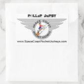 SCRJ Roller Derby Sticker (Tas)
