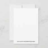 Scroll Birthday Kaart (Achterkant)