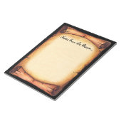 Scroll Border Notitieblok (Schuin)