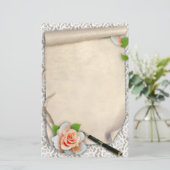 Scroll Briefpapier (Staand voorkant)