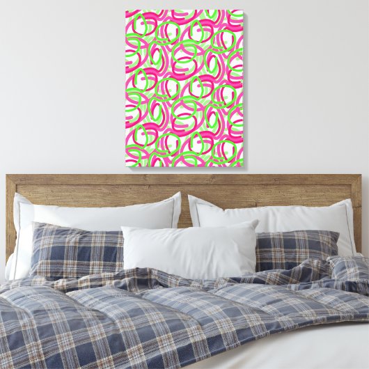 Scroll Canvas Afdruk (Insitu (Slaapkamer))