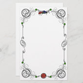 Scroll Cuckoo Wasp Briefpapier (Voorkant / Achterkant)
