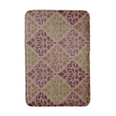 Scroll Damask Big PTN Reds Sinaasappel Gold Taupe Badmat (Voorkant Verticaal)
