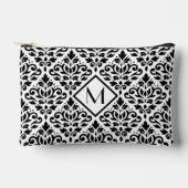 Scroll Damask Pattern BW (gepersonaliseerd) Etui (Voorkant)