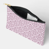 Scroll Damask Pattern Mauve op Roze Etui (Open)