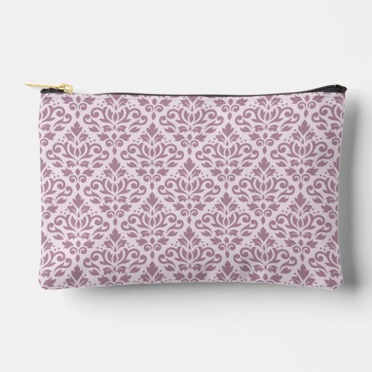 Scroll Damask Pattern Mauve op Roze Etui (Voorkant)