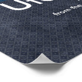 Scroll Design Hiroshige Ryogoku Woodblock Print (Hoek)