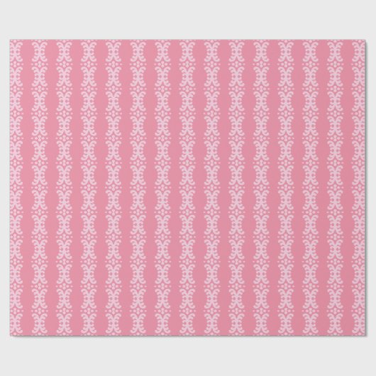 Scroll Dot in Roze Cadeaupapier (Vlak)