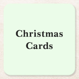 Scroll Down To See These Photo Christmas Cards Kartonnen Onderzetters