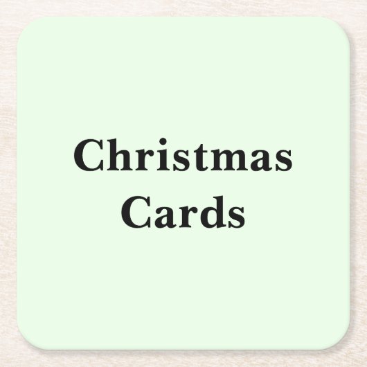 Scroll Down To See These Photo Christmas Cards Kartonnen Onderzetters (Voorkant)