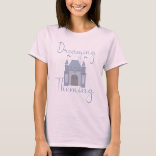 Scroll Dreaming Theming Park Art Fun T-shirt