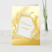 Scroll Folie Wenskaart (Voorkant)