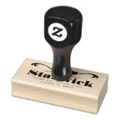 Scroll Heart Custom Return Adres Rubber Stamp Rubberstempel (Stempel)