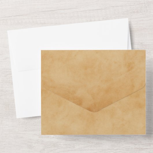 Scroll Japanse kersenbloesem bruiloft vieren All In One Uitnodiging (Achterkant)