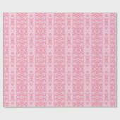 Scroll Lace in Pink Cadeaupapier (Vlak)