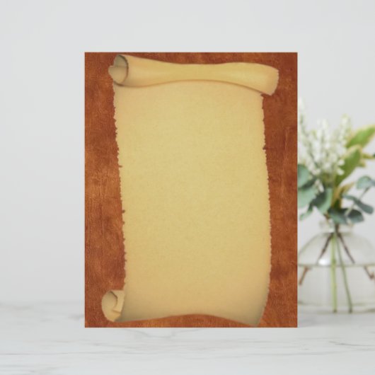 Scroll Letterhead (Staand voorkant)