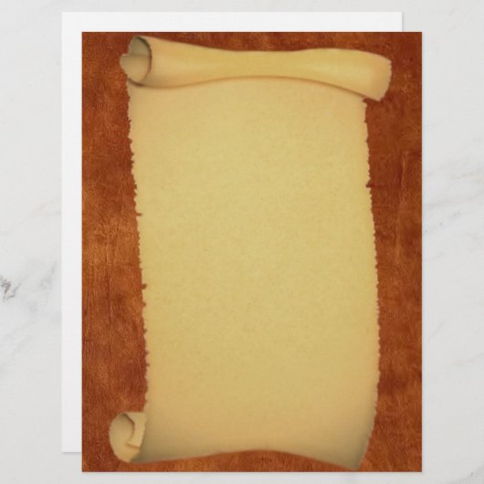 Scroll Letterhead (Voorkant / Achterkant)