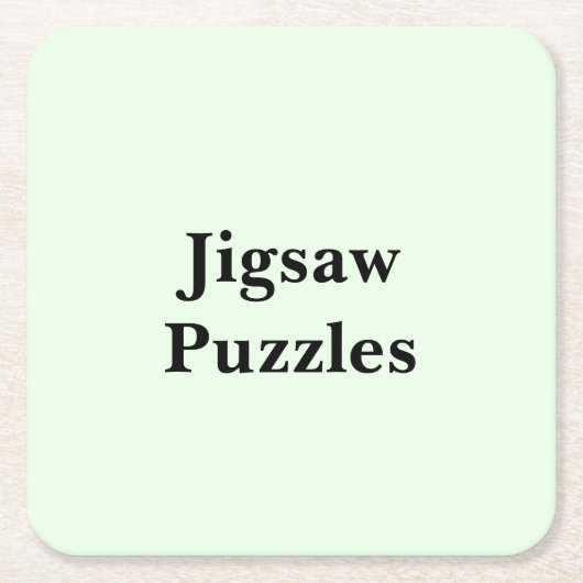Scroll naar beneden om deze legpuzzels te zien kartonnen onderzetters (Voorkant)