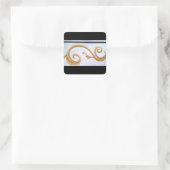 Scroll ontwerp door Billips op sticker voor envelo (Tas)