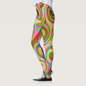 Scroll Pastel geometrisch abstract Leggings (Links)