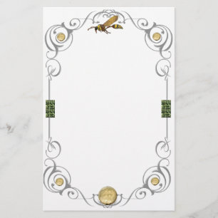 Scroll Potter Wasp Briefpapier