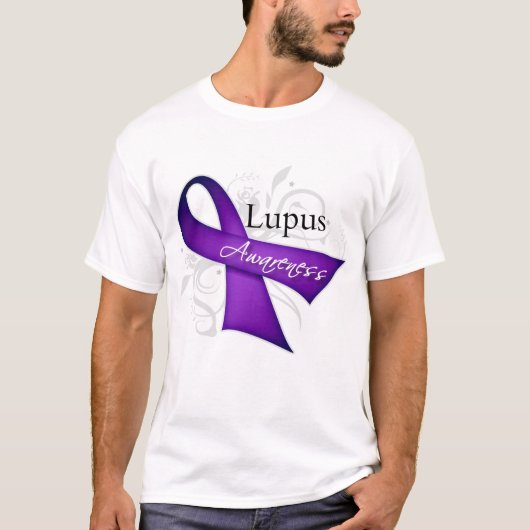 Scroll Ribbon - Lupus T-shirt (Voorkant)