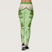Scroll & Shamrock Broek Leggings (Achterkant)