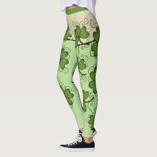 Scroll & Shamrock Broek Leggings (Links)
