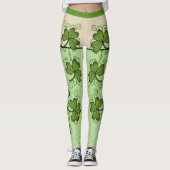 Scroll & Shamrock Broek Leggings (Voorkant)