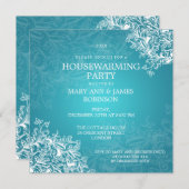  Scroll Turquoise Kaart (Voorkant / Achterkant)