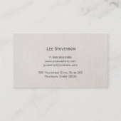   Scroll Visitekaartje (Achterkant)