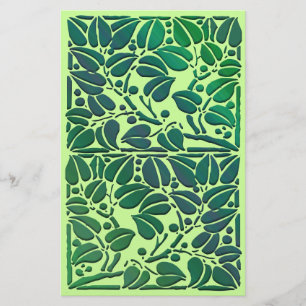  scrollen bladeren scrapbook papier