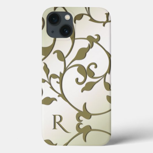 Scrollende olijfbladeren Persoonlijke Case-Mate iP iPhone Case (Achterkant)