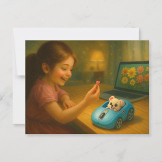 Scrolling Fairytale. Briefkaart