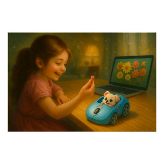 Scrolling Fairytale. Perfect Poster