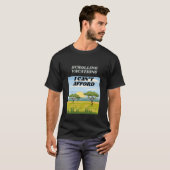 Scrolling Vakanties Grappig Gebroken T-shirt (Voorkant volledig)
