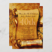 scrollparkverjaardag PERSONALIZE Kaart (Voorkant / Achterkant)