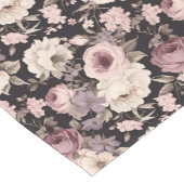 Scrolls met rozen Victoriaans stijl Korte Tafelloper (Hoek)