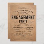  scrollwerk voor uitnodigingen voor opdrachtgevers (Voorkant / Achterkant)