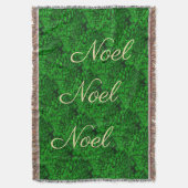 Scrollwork Green Deken (Voorkant Verticaal)