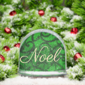Scrollwork Green  Sneeuwbol (Kerstmis)