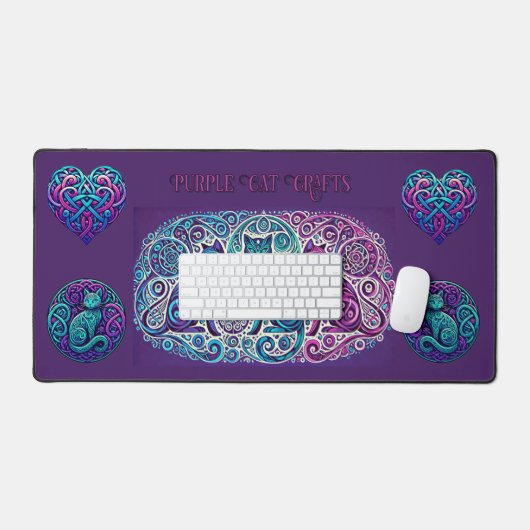 Scrolly 3 katten bureaumat (Keyboard & Muis)