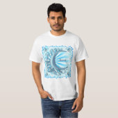 Scrolly Halve Maan T-shirt (Voorkant volledig)