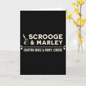 Scrooge And Marley Counting House Ens Kaart (Gele Bloem)