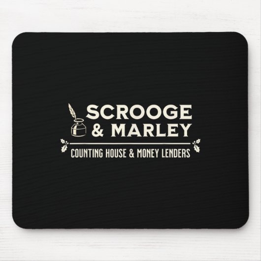 Scrooge And Marley Counting House Ens Muismat (Voorkant)