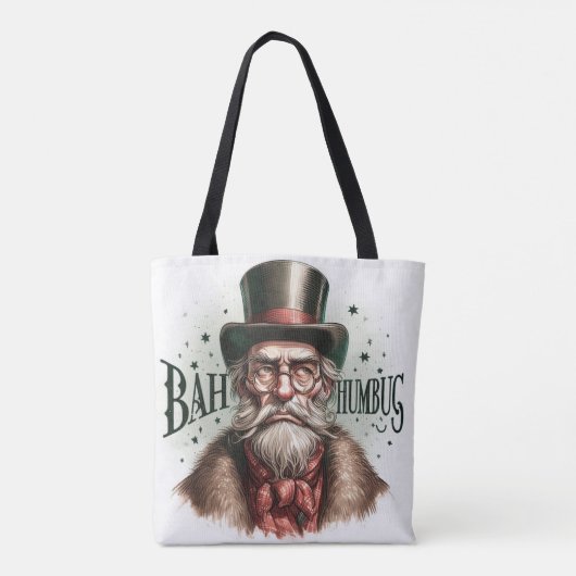 Scrooge Ba HumBug-Canvas tas (Achterkant)