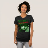 Scrooge Bah Humbug Kerst T-shirt ontwerp (Voorkant volledig)