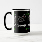SCROOGE "Bah Humbug!" Kerstcadeau Mok (Links)