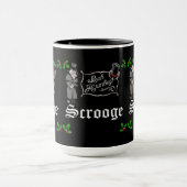 SCROOGE "Bah Humbug!" Kerstcadeau Mok (Midden)