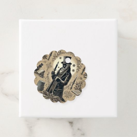 Scrooge Bedankjes Labels (In situ)